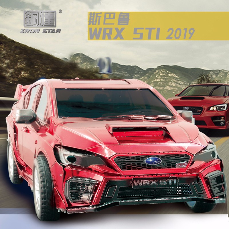 R22806 斯巴鲁WRX STI 2019（1:28） 
