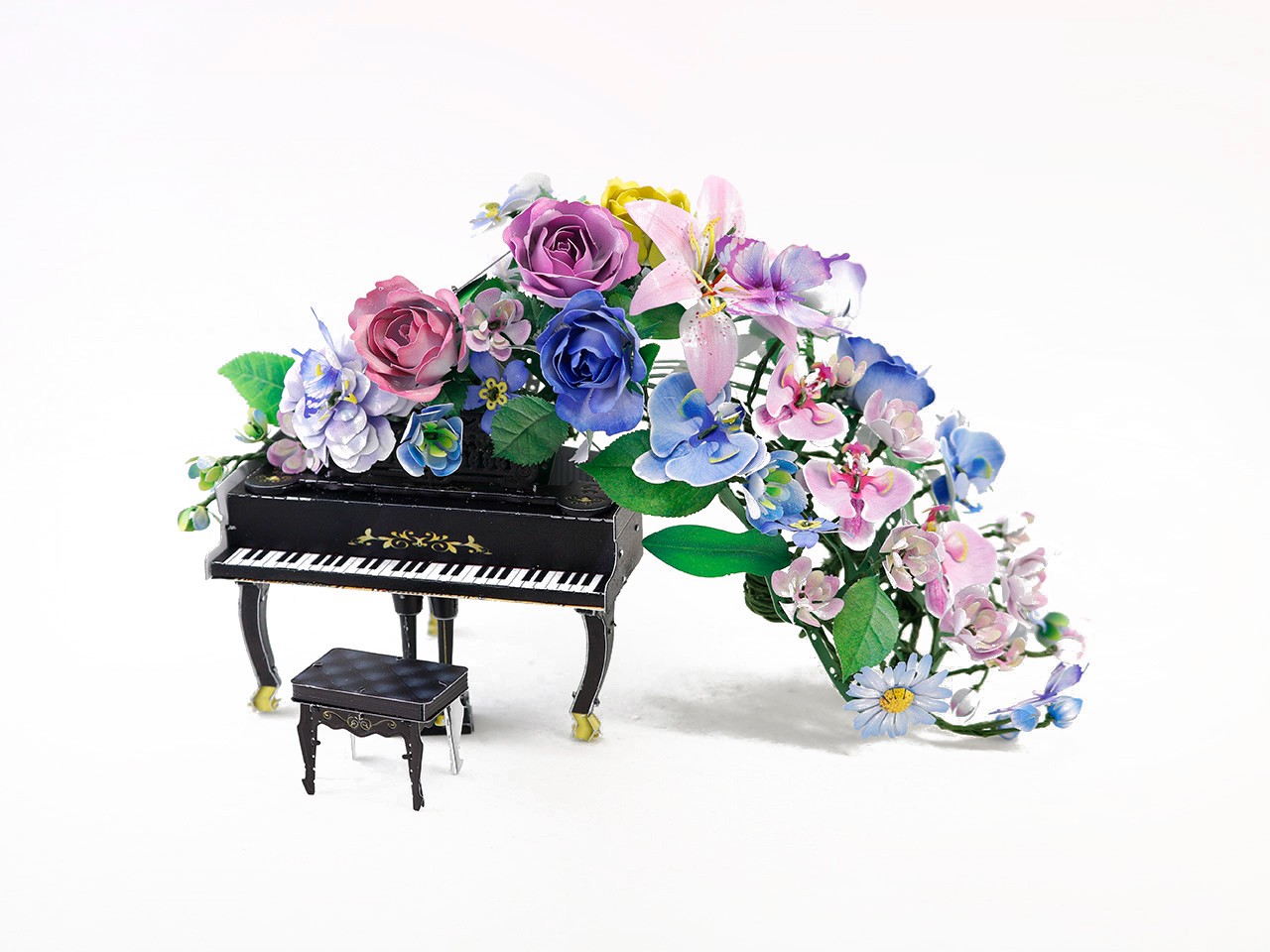 K62201绽放-钢琴与花艺